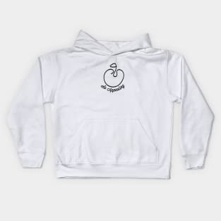 so appealing (black writting ) Kids Hoodie